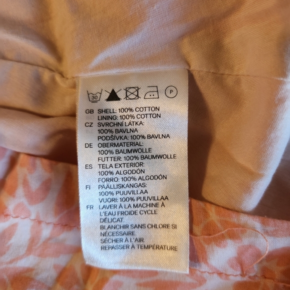 H&M floral cotton dress with pockets - Picture 3 of 11